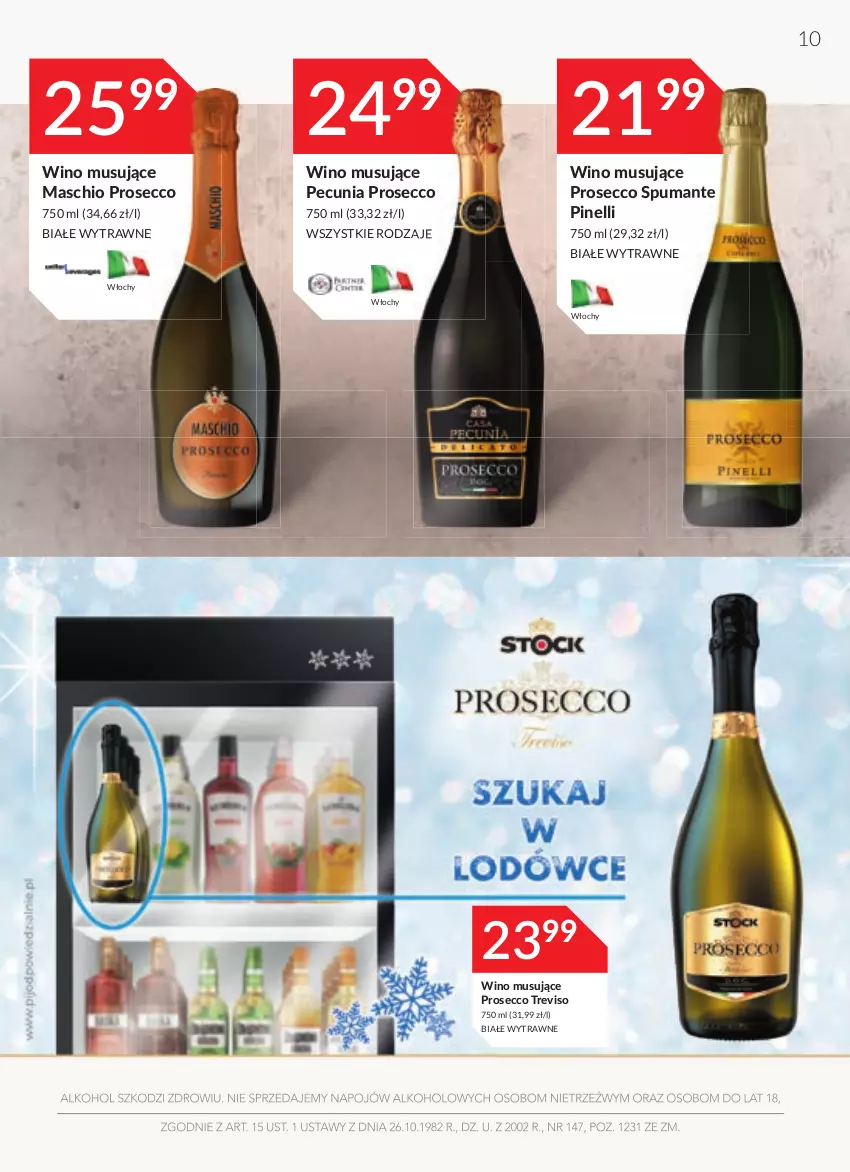 Gazetka promocyjna Stokrotka - Oferta alkoholowa - ważna 16.09 do 13.10.2021 - strona 10 - produkty: Mus, Prosecco, Puma, Wino, Wino musujące