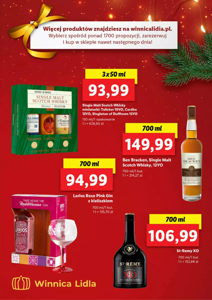 Gazetka promocyjna Lidl - ważna 05.12 do 24.12.2024 - strona 3 - produkty: Gin, Toyo, Whisky