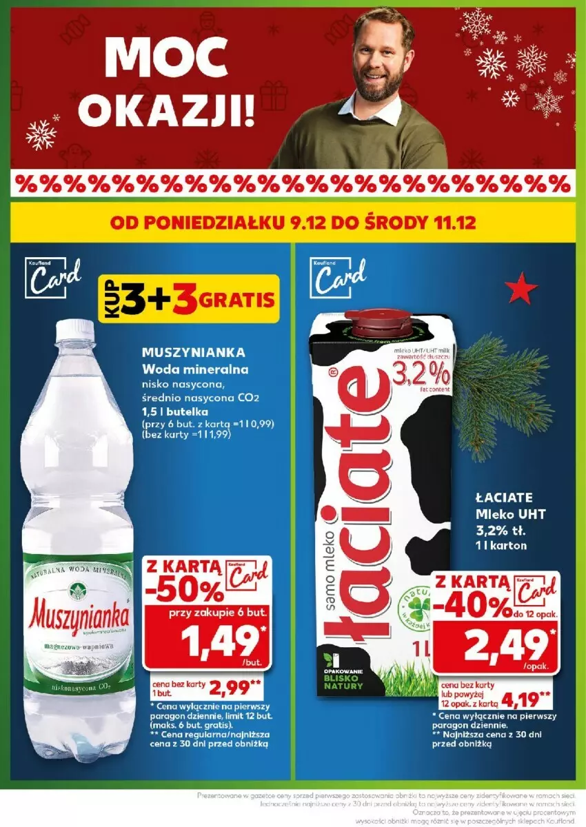 Gazetka promocyjna Kaufland - ważna 09.12 do 11.12.2024 - strona 12 - produkty: Gra, Mleko, Mus, Muszynianka, O nas, Woda, Woda mineralna