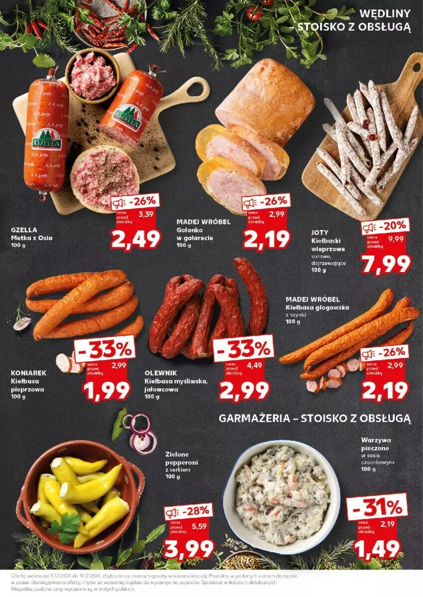 Gazetka promocyjna Kaufland - ważna 09.12 do 11.12.2024 - strona 16 - produkty: Gala, Madej Wróbel, Olewnik, Ser