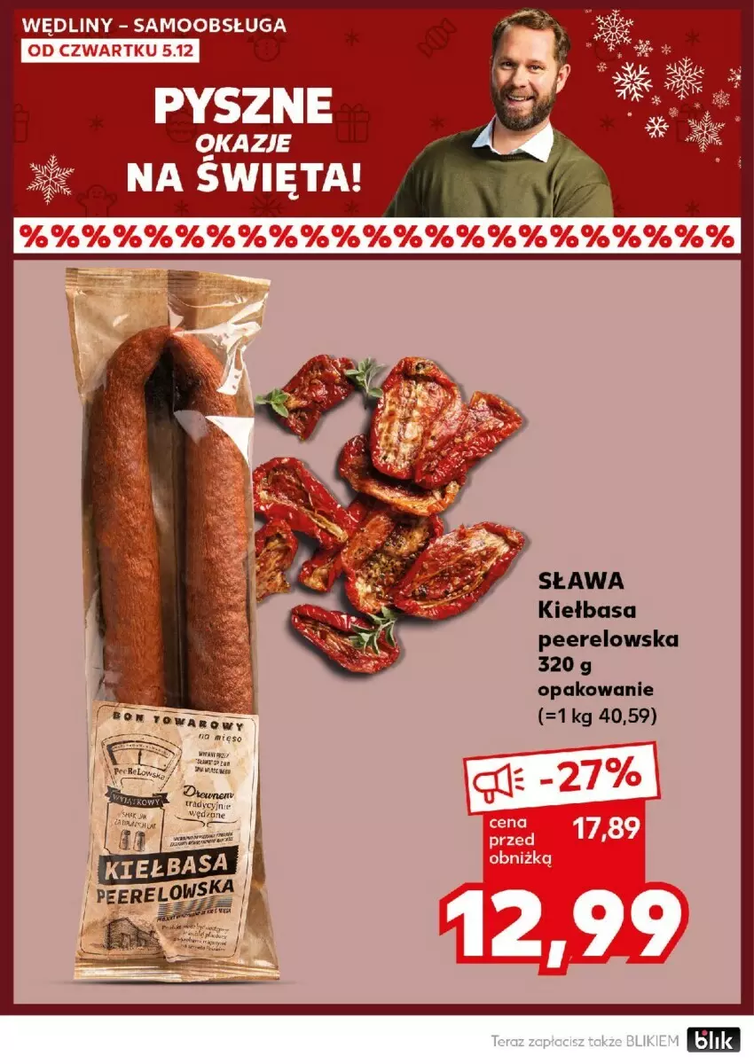 Gazetka promocyjna Kaufland - ważna 09.12 do 11.12.2024 - strona 17 - produkty: Kiełbasa