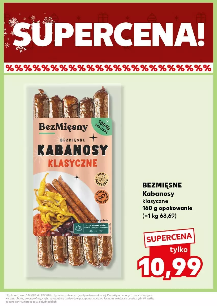 Gazetka promocyjna Kaufland - ważna 09.12 do 11.12.2024 - strona 27 - produkty: Kabanos