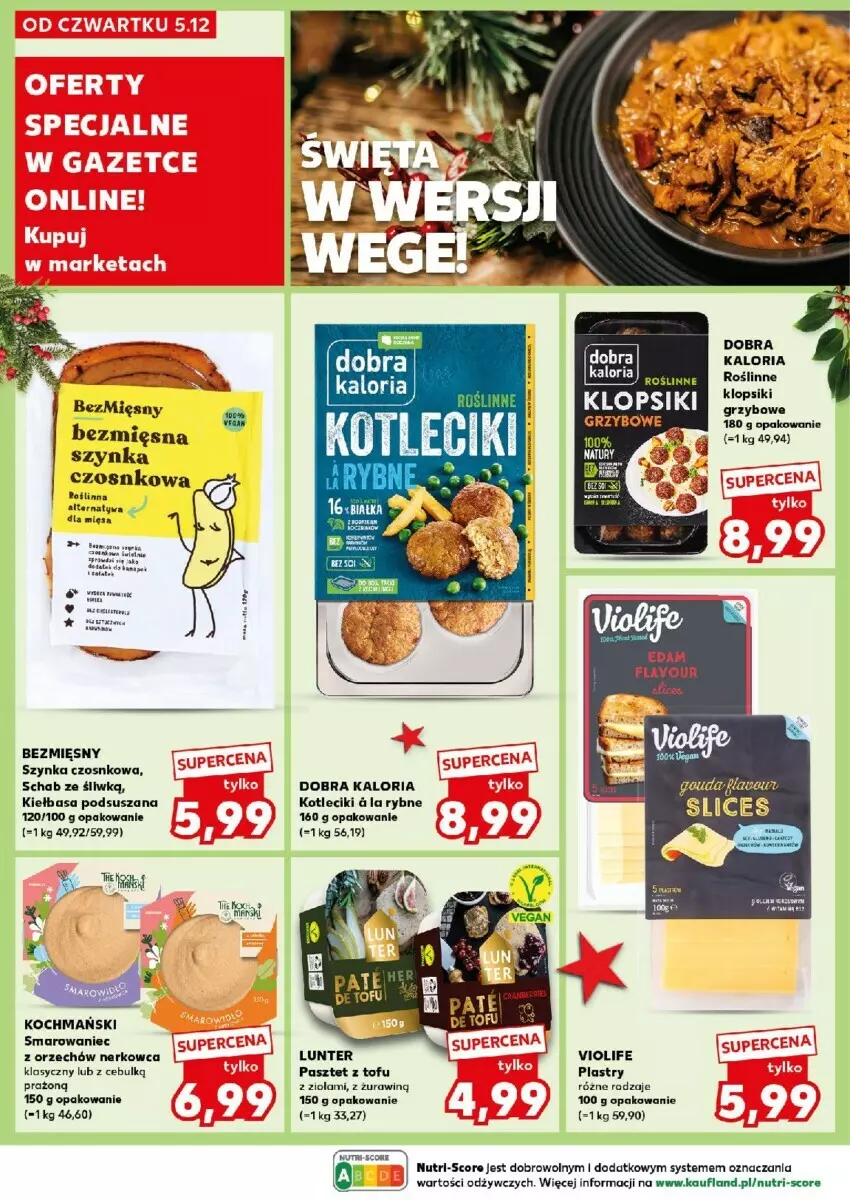 Gazetka promocyjna Kaufland - ważna 09.12 do 11.12.2024 - strona 28 - produkty: Kiełbasa, Koc, Pasztet, Szynka, Tofu, Top