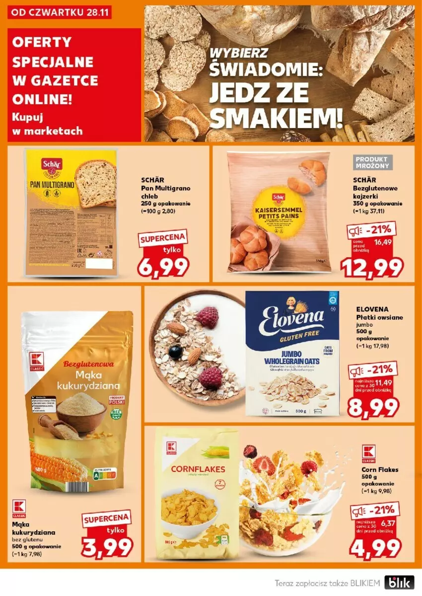 Gazetka promocyjna Kaufland - ważna 09.12 do 11.12.2024 - strona 37 - produkty: Chleb, Gra, Mąka, Płatki owsiane, Tera