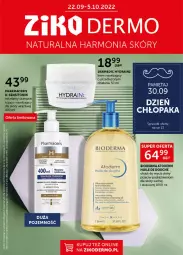 Gazetka promocyjna Ziko - Gazetka Ziko Dermo - Gazetka - ważna od 05.10 do 05.10.2022 - strona 1 - produkty: Top, Ser, Bioderma, Sito, Olej, Atoderm, Mięta