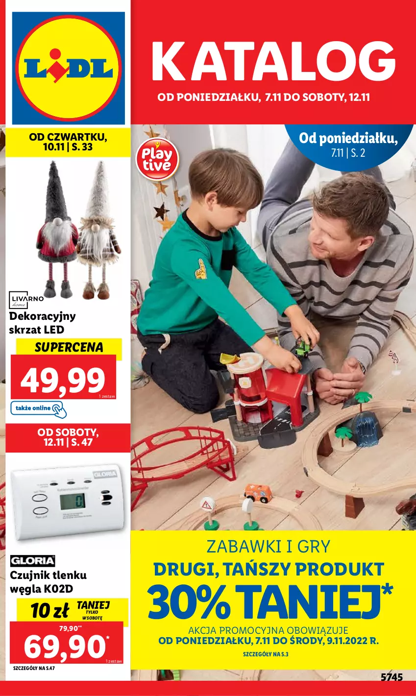 Gazetka promocyjna Lidl - GAZETKA - ważna 07.11 do 12.11.2022 - strona 1 - produkty: Gry, Skrzat