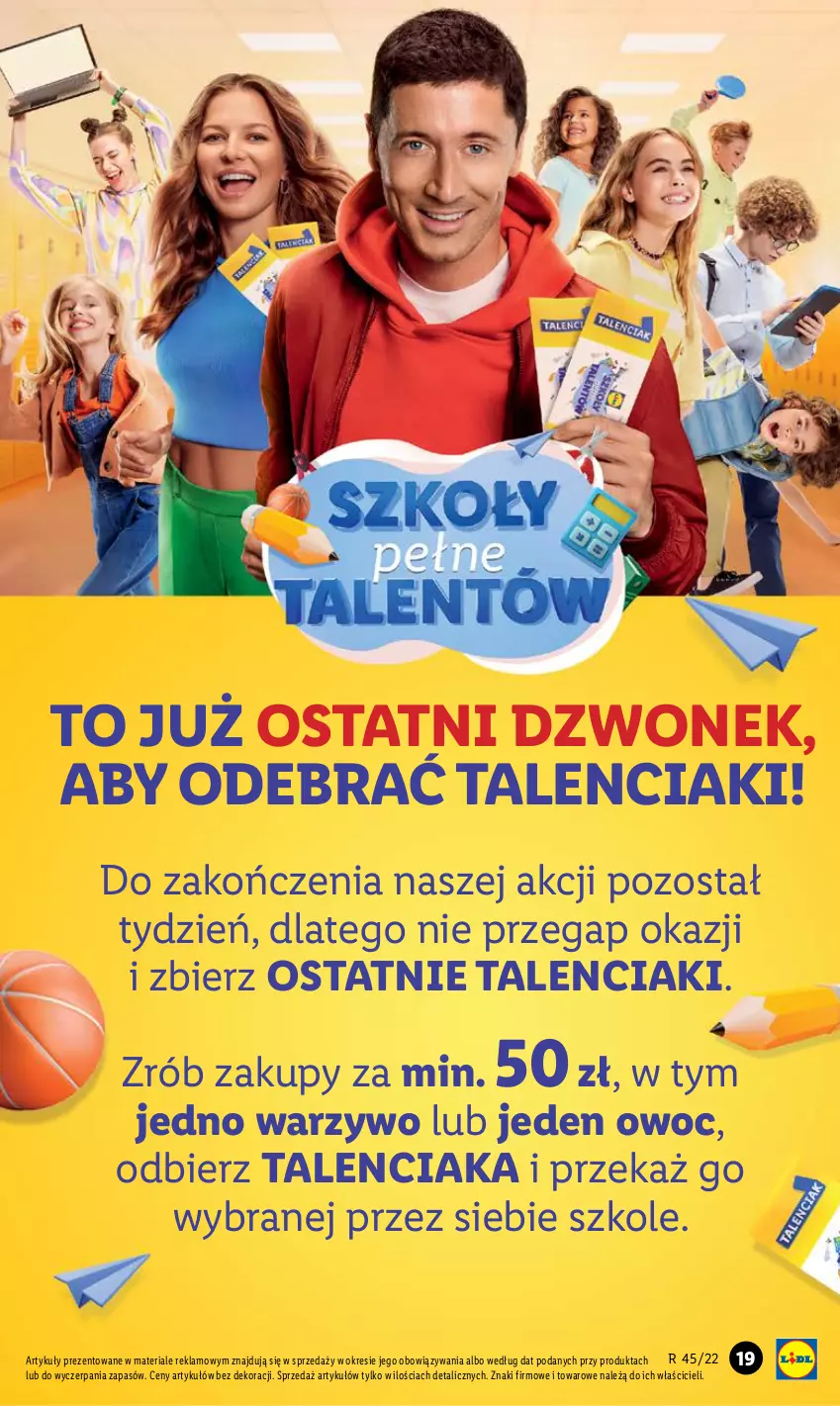 Gazetka promocyjna Lidl - GAZETKA - ważna 07.11 do 12.11.2022 - strona 19 - produkty: Dzwonek