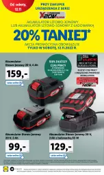 Gazetka promocyjna Lidl - GAZETKA - Gazetka - ważna od 12.11 do 12.11.2022 - strona 52 - produkty: Parkside, Ser, Por, Rama, Tran, Akumulator