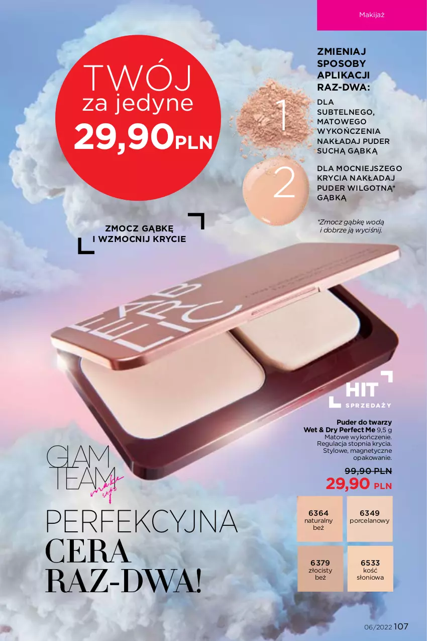 Gazetka promocyjna Faberlic - ważna 04.04 do 24.04.2022 - strona 107 - produkty: LG, Makijaż, Por, Puder, Puder do twarzy, Top