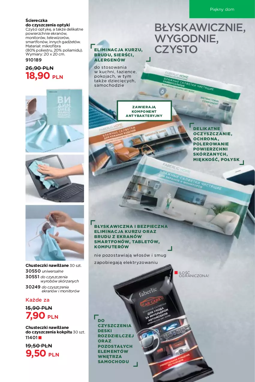 Gazetka promocyjna Faberlic - ważna 04.04 do 24.04.2022 - strona 265 - produkty: Chusteczki, Dzieci, Gra, Komputer, Monitor, Piec, Smartfon, Tablet, Telewizor