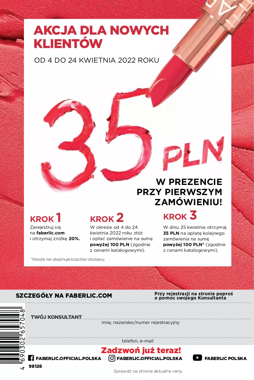 Gazetka promocyjna Faberlic - ważna 04.04 do 24.04.2022 - strona 314 - produkty: Fa, Kosz, Olej, Telefon, Tera