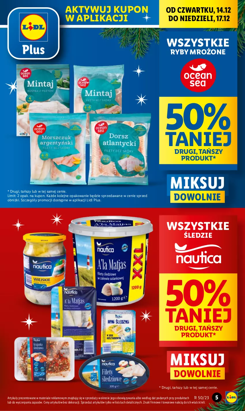 Gazetka promocyjna Lidl - GAZETKA - ważna 14.12 do 17.12.2023 - strona 5 - produkty: Olej