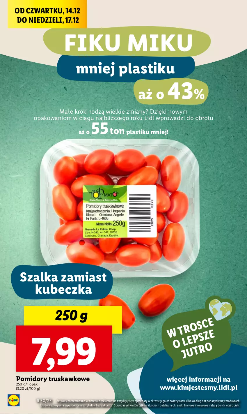 Gazetka promocyjna Lidl - GAZETKA - ważna 14.12 do 17.12.2023 - strona 54 - produkty: JBL, Pomidory, Szal