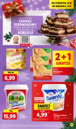 Gazetka promocyjna Lidl - GAZETKA - Gazetka - ważna od 17.12 do 17.12.2023 - strona 35 - produkty: Piernik, Ser, Gra, Twaróg, Piątnica, Pilos, Margaryna, Brzoskwinie, Kasia