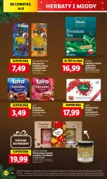 Gazetka promocyjna Lidl - GAZETKA - Gazetka - ważna od 17.12 do 17.12.2023 - strona 48 - produkty: Torebka, Dilmah, Herbata czarna, Loyd, Miód, Herbata, Imbir