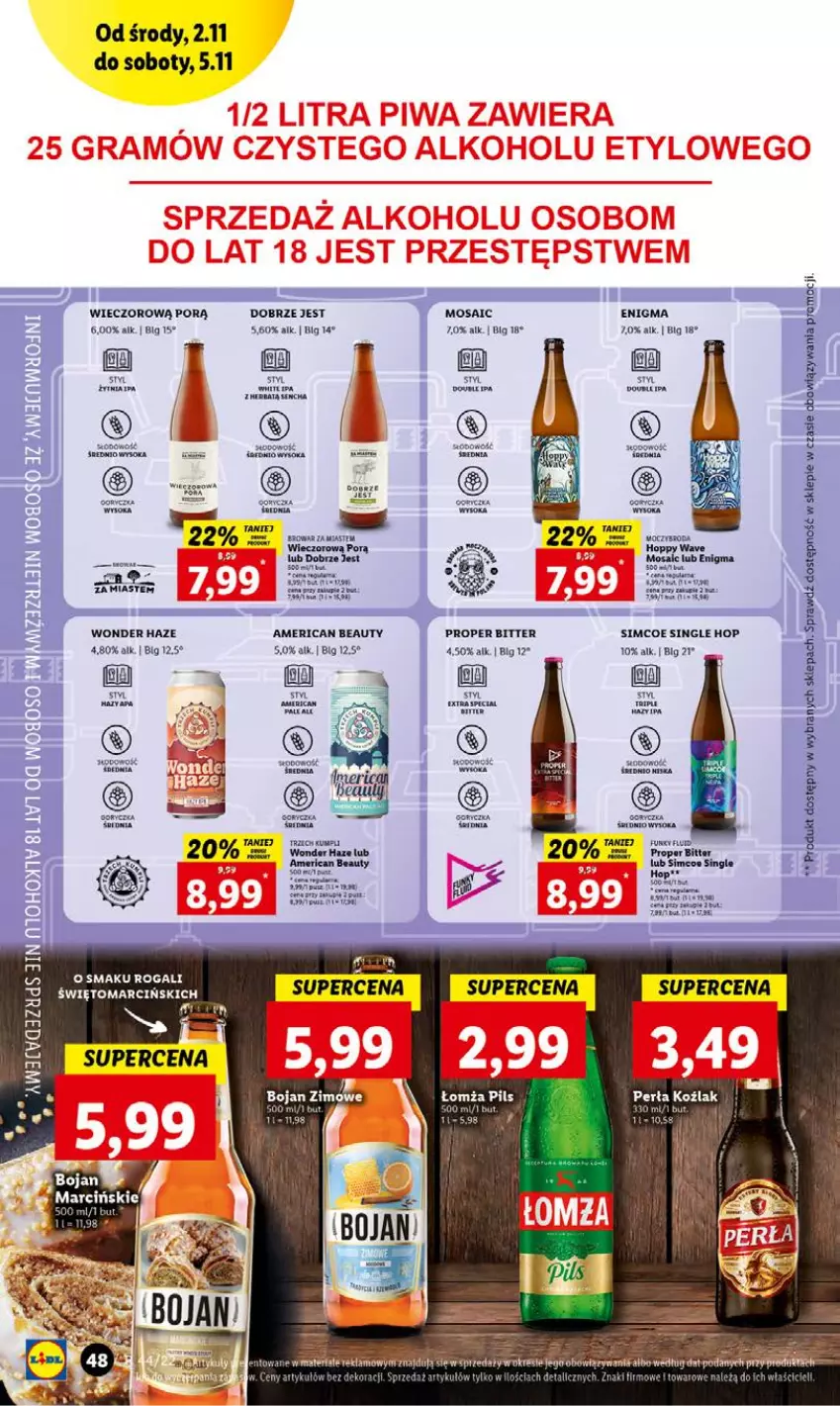 Gazetka promocyjna Lidl - GAZETKA - ważna 02.11 do 05.11.2022 - strona 50 - produkty: Fa, LG, Perła, Por, Rogal, Sok