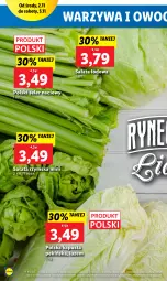 Gazetka promocyjna Lidl - GAZETKA - Gazetka - ważna od 05.11 do 05.11.2022 - strona 20 - produkty: Warzywa, Sałata lodowa, Sałat, Seler naciowy