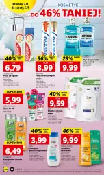 Gazetka promocyjna Lidl - GAZETKA - Gazetka - ważna od 05.11 do 05.11.2022 - strona 64 - produkty: Fructis, Mydło w płynie, Colgate Total, Por, Płyn do płukania jamy ustnej, Listerine, Krem do rąk, Cień, Pasta do zębów, Dove, Płyn do płukania, Szampon, Garnier, Mydło, Colgate, Sensodyne, LG