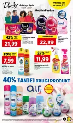 Gazetka promocyjna Lidl - GAZETKA - Gazetka - ważna od 05.11 do 05.11.2022 - strona 67 - produkty: Płyn do prania, Spray do czyszczenia, Lack, Pronto, Kapsułki do prania, Fa