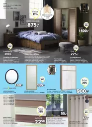 Gazetka promocyjna Jysk - Inspiracje i świetne oferty - Gazetka - ważna od 23.03 do 23.03.2021 - strona 7 - produkty: Sok, Puf, Stolik nocny, Rama, Wieszak, Stolik, Materac, Tera, Spód żebrowy, Zasłona, Siatka, Roleta, Szafa, Rama łóżka, Drzwi, Lustro, Fa