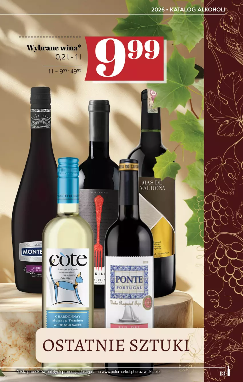 Gazetka promocyjna PoloMarket - Katalog alkoholi 18/2026 - ważna 24.09 do 07.10.2026 - strona 13 - produkty: Monte