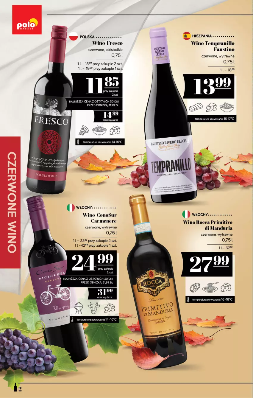 Gazetka promocyjna PoloMarket - Katalog alkoholi 18/2026 - ważna 24.09 do 07.10.2026 - strona 2 - produkty: Fa, Fresco, Wino, Zlew