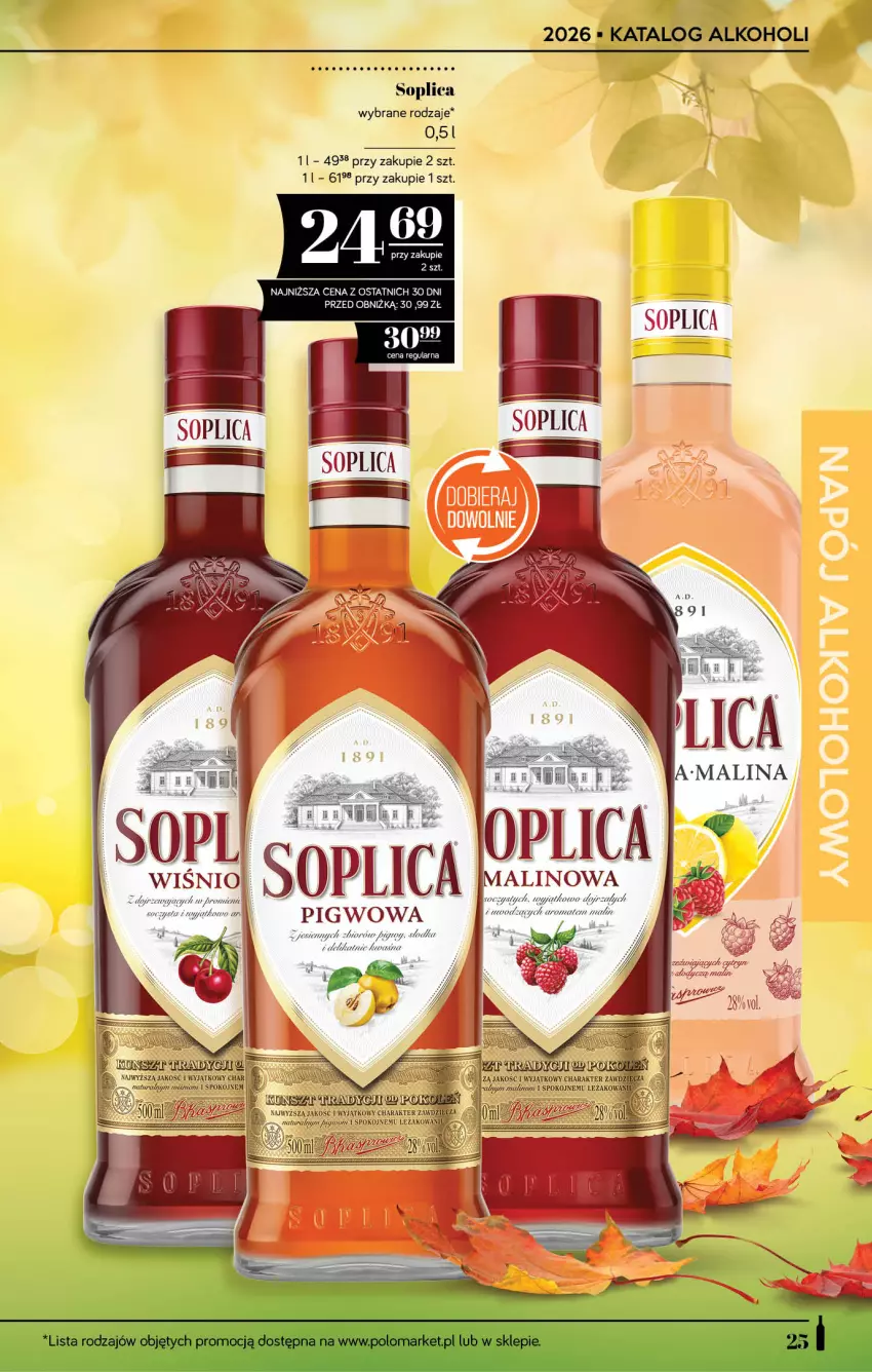 Gazetka promocyjna PoloMarket - Katalog alkoholi 18/2026 - ważna 24.09 do 07.10.2026 - strona 25 - produkty: Soplica