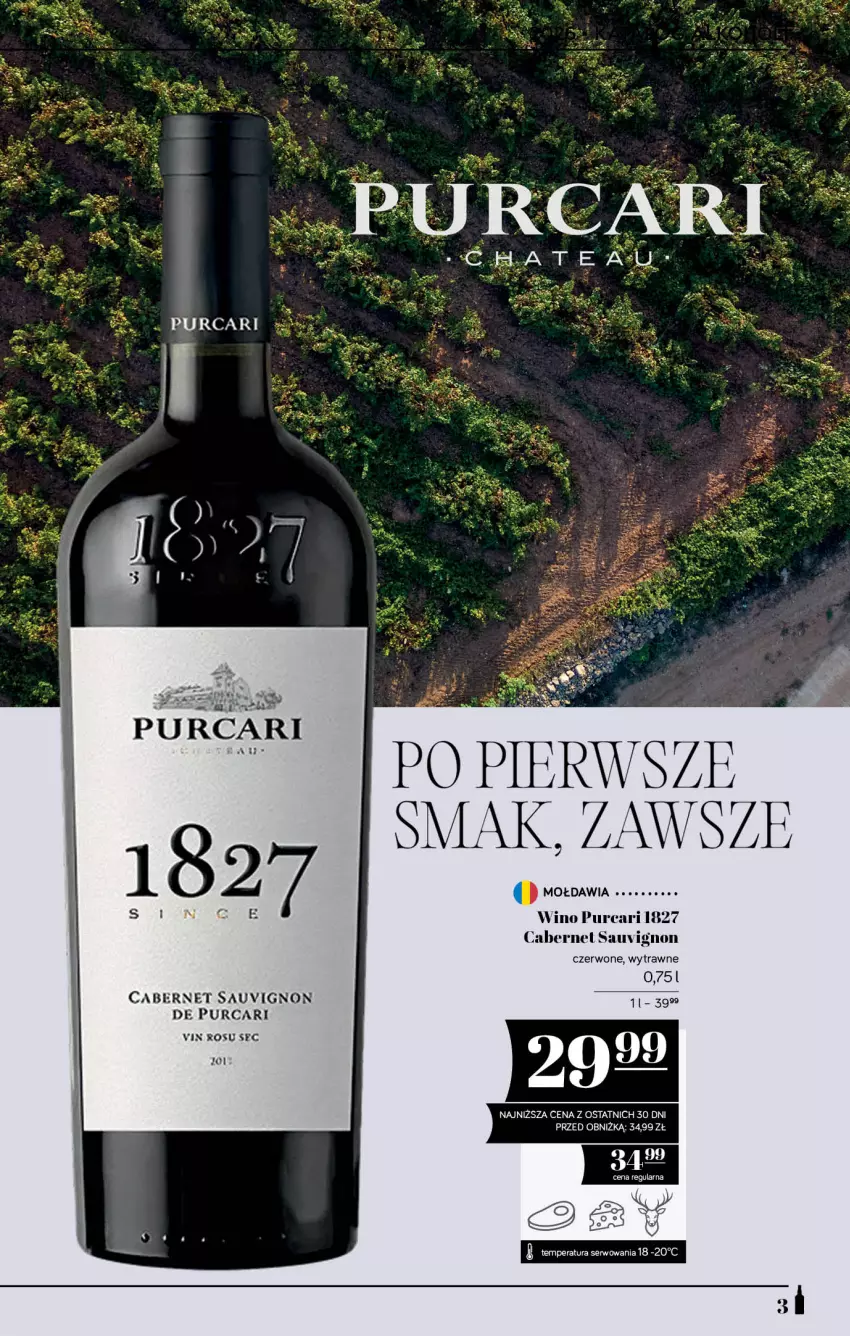 Gazetka promocyjna PoloMarket - Katalog alkoholi 18/2026 - ważna 24.09 do 07.10.2026 - strona 3 - produkty: Cabernet Sauvignon, Pur, Ser, Wino