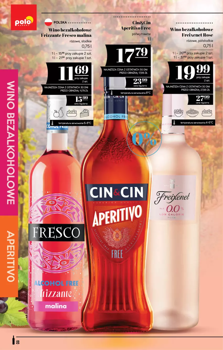Gazetka promocyjna PoloMarket - Katalog alkoholi 18/2026 - ważna 24.09 do 07.10.2026 - strona 8 - produkty: Fresco, Ser, Wino, Wino bezalkoholowe