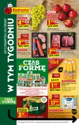 Gazetka promocyjna Biedronka - W tym tygodniu - Gazetka - ważna od 29.09 do 29.09.2021 - strona 1 - produkty: Piwa, Gra, Kiełbasa, Jabłka, LG
