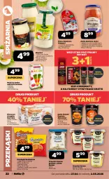 Gazetka promocyjna Netto - Od Poniedziałku - Gazetka - ważna od 02.05 do 02.05.2026 - strona 22 - produkty: Piec, Majonez, Prymat, Sos, Ser, Gry, Gra, Orzeszki, Beskidzki, Chrupki, Sałat, Przyprawy, Bajgle, Pulpety, Pieczywo chrupkie, Pieczywo, Dan Cake, Orzeszki ziemne, Olej, Fa