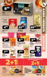 Gazetka promocyjna Netto - Od Poniedziałku - Gazetka - ważna od 02.05 do 02.05.2026 - strona 23 - produkty: Piec, Earl Grey, Ciastka, Por, Gra, Inka, Kawa zbożowa, Cukier, Kawa ziarnista, Proszek do pieczenia, Dr Gerard, Dallmayr, Kawa mielona, Kawa, Dilmah, Herbata czarna, Prima, Galaretki, Cukier wanilinowy, Cukierki, Herbata, Gala, Biszkopty, Kinder