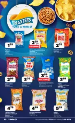 Gazetka promocyjna Netto - Od Poniedziałku - Gazetka - ważna od 02.05 do 02.05.2026 - strona 30 - produkty: Słonecznik prażony, Beko, Chipsy, Chrupki, Precle, Popcorn