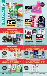 Gazetka promocyjna Netto - Od Poniedziałku - Gazetka - ważna od 02.05 do 02.05.2026 - strona 32 - produkty: Płyn do prania, Krem do twarzy, Cif, Do mycia naczyń, Finish, Tablet, Płyn do mycia naczyń, Odplamiacz, Szampon, Perwoll, Fairy, Płyn do mycia, Vanish, Zmywarki, Lirene, Ariel, Tabletki do zmywarki, Lenor, Nivea, Fa