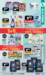 Gazetka promocyjna Netto - Od Poniedziałku - Gazetka - ważna od 02.05 do 02.05.2026 - strona 33 - produkty: Domestos, Pur, Gra, Spray do czyszczenia, Zawieszka do wc, Bref, Friskies, Purina, Odświeżacz powietrza, Przysmaki, Znicz, Sidolux, Płyn do szyb, Olej, Ambi Pur
