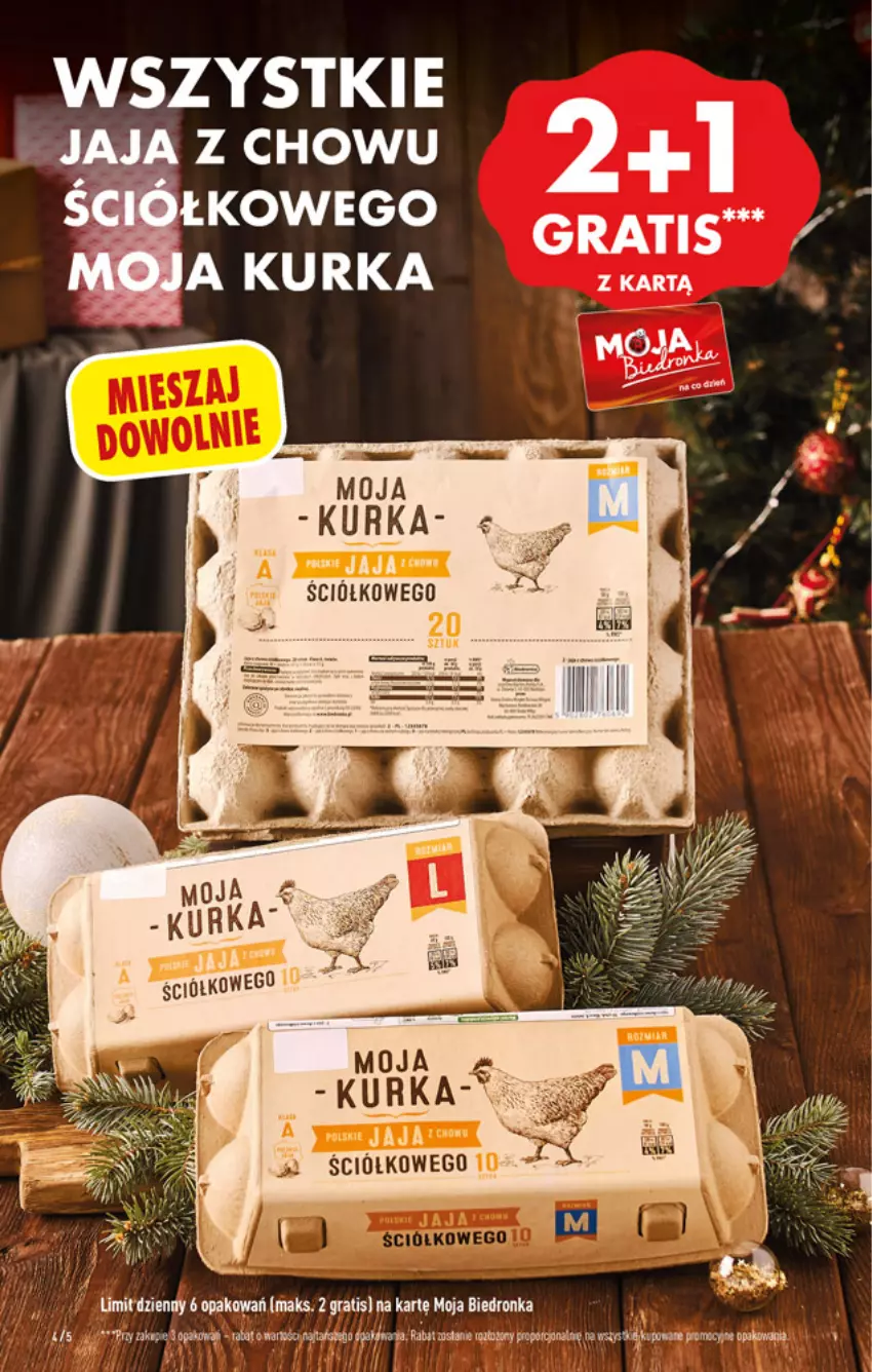 Gazetka promocyjna Biedronka - W tym tygodniu - ważna 20.12 do 24.12.2021 - strona 4 - produkty: Gra, Jaja