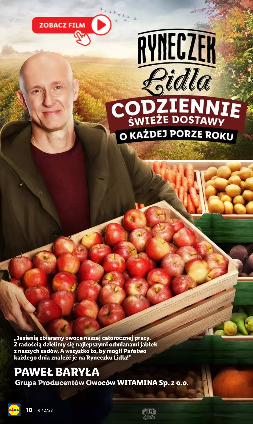 Gazetka promocyjna Lidl - GAZETKA - ważna 19.10 do 21.10.2023 - strona 16 - produkty: Owoce