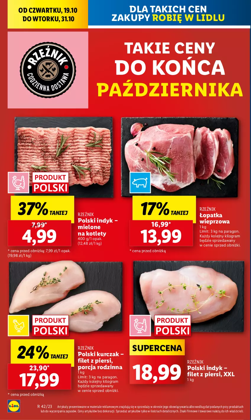 Gazetka promocyjna Lidl - GAZETKA - ważna 19.10 do 21.10.2023 - strona 2 - produkty: Gra, Kotlet, Kurczak, Olej, Por