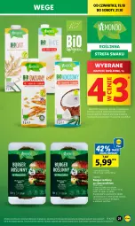 Gazetka promocyjna Lidl - GAZETKA - Gazetka - ważna od 21.10 do 21.10.2023 - strona 27 - produkty: Napoje, Burger, Olej, Fa