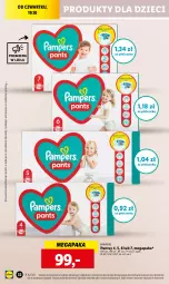 Gazetka promocyjna Lidl - GAZETKA - Gazetka - ważna od 21.10 do 21.10.2023 - strona 38 - produkty: Pampers, Dzieci