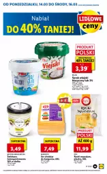 Gazetka promocyjna Lidl - GAZETKA - Gazetka - ważna od 16.03 do 16.03.2022 - strona 19 - produkty: Maasdam, Cheddar, Ser, Pilos, Burger, Mleko, Fa