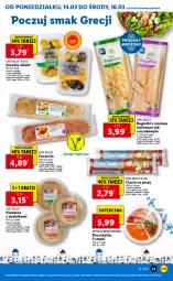 Gazetka promocyjna Lidl - GAZETKA - Gazetka - ważna od 16.03 do 16.03.2022 - strona 23 - produkty: Hummus, Mus, Gra, Oliwki, Focaccia, Vegeta, Fa