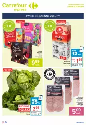 Gazetka promocyjna Carrefour - Gazetka Express - Gazetka - ważna od 31.05 do 31.05.2021 - strona 1 - produkty: Polędwica, Kiełbasa krakowska, Mleczko, Ptasie mleczko, Kiełbasa, Mleko