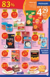 Gazetka promocyjna Delikatesy Centrum - Gazetka DC21 - Gazetka - ważna od 08.06 do 08.06.2022 - strona 24 - produkty: Piec, Ser, Orzeszki, Szarlotka, Syrop, Brzoskwinie, Ciasto sernik, Felix, Deser, Artur, Orzeszki ziemne, Gala, Krakersy