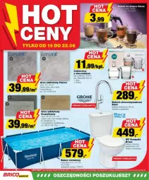 Gazetka promocyjna Bricomarche - Gazetka - ważna od 30.06 do 30.06.2024 - strona 4 - produkty: Cukier, Miecznik, Bateria, Alcon, Grohe, Gres, Gres szkliwiony, Miecz, Fa