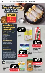 Gazetka promocyjna Netto - Artykuły spożywcze - Gazetka - ważna od 01.10 do 01.10.2023 - strona 10 - produkty: Naleśniki, Top, Ser, Sól, Rum, Cukier puder, Twaróg, Cukier, Mlekovita, Dżem, Mąka, Puder, Twaróg półtłusty, Mąka pszenna, Masło, Olej, Mleko