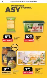 Gazetka promocyjna Netto - Artykuły spożywcze - Gazetka - ważna od 01.10 do 01.10.2023 - strona 2 - produkty: Ser, Rum, Gin, Papier, Papier toaletowy, Margaryna, Podlaski, Danie gotowe