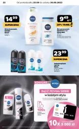 Gazetka promocyjna Netto - Artykuły spożywcze - Gazetka - ważna od 01.10 do 01.10.2023 - strona 22 - produkty: Nivea Men, Antyperspirant, Nivea